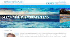 Desktop Screenshot of lennitamadonna.com